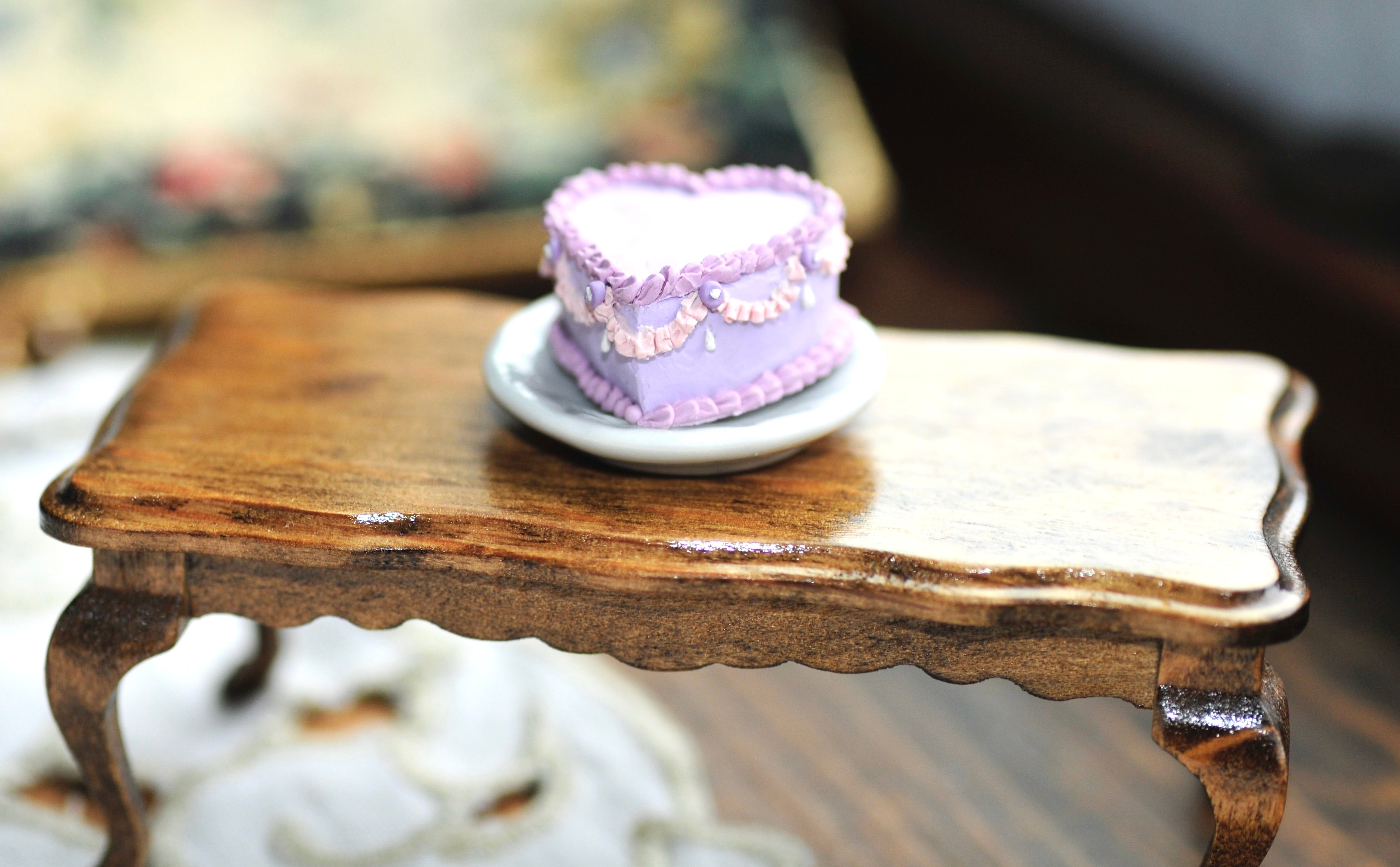 Violet heart... - Decorated Cake by Cakesmart - CakesDecor